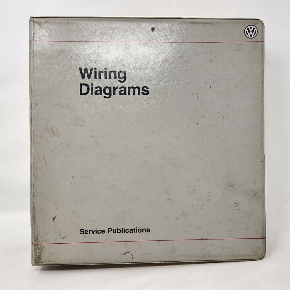 VOLKSWAGEN VW AUDI SERVICE PUBLICATIONS WIRING DIAGRAMS 87 88 FOX QUATTRO GTI